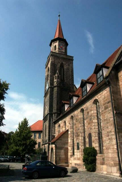 Evang.-Luth. Kirche St. Michael, Pfarrhof 5, Fürth