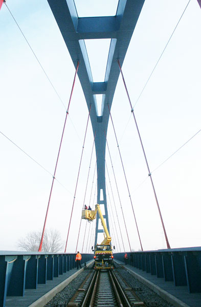 Eisenbahnbrücke über den Mittellandkanal bei Vahldorf, BW 480