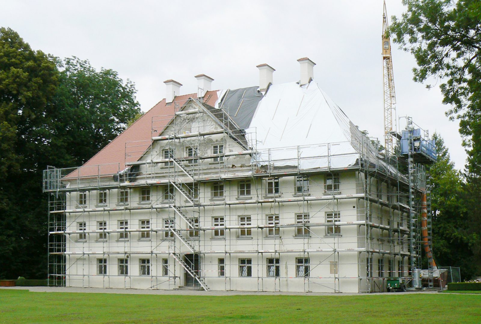 Schloss Orsenhausen - Dachstuhlsanierung