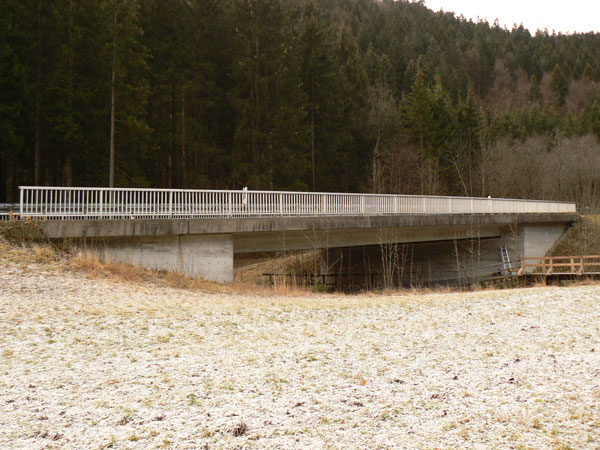 5 Brücken im Bereich der Achtalstraße bei Pfronten