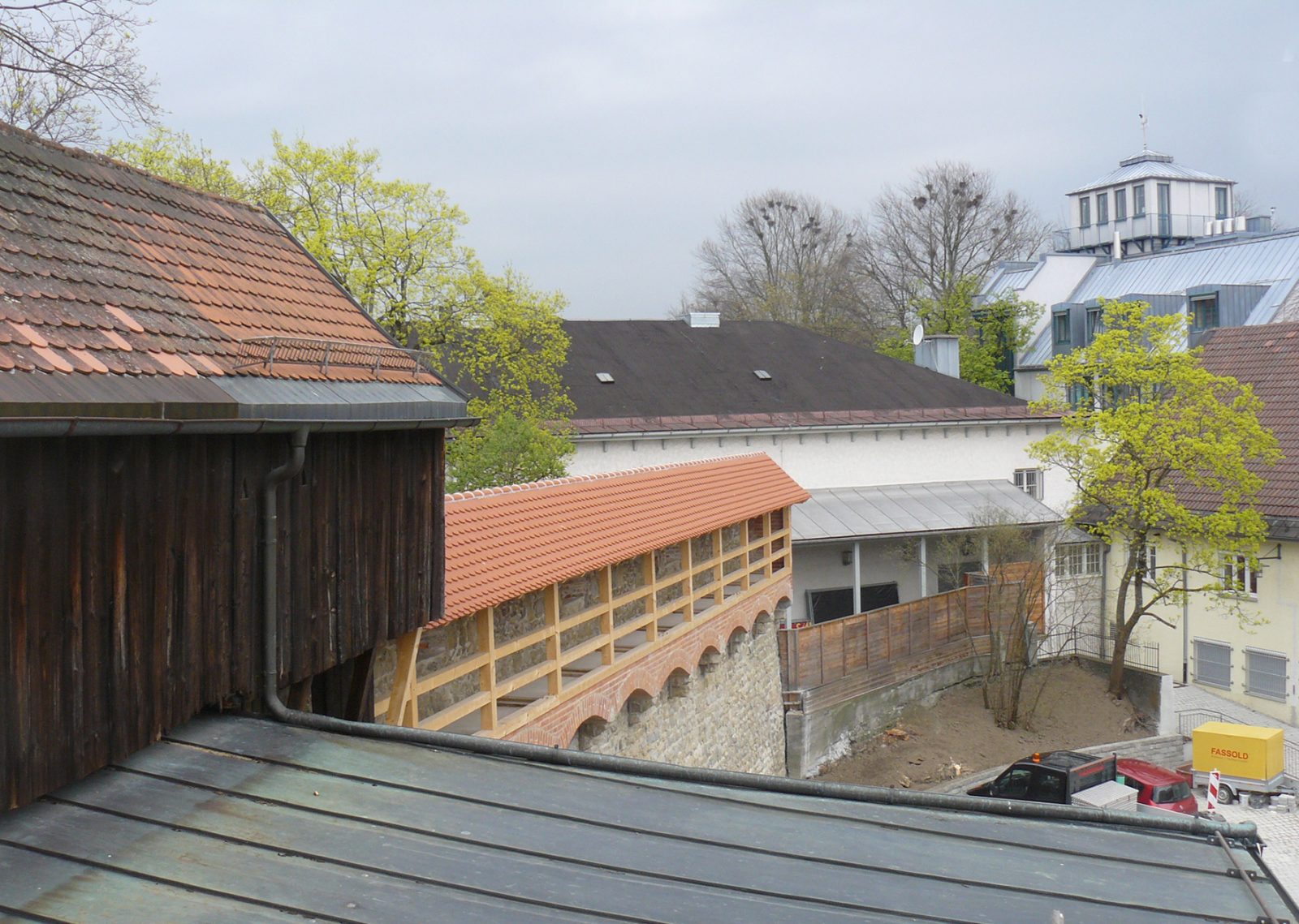 Stadtmauer am Parktheater