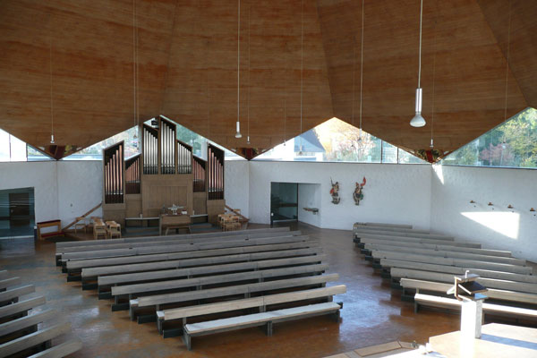 Kath. Pfarrkirche Seifriedsberg, Sanierung Dachtragwerk