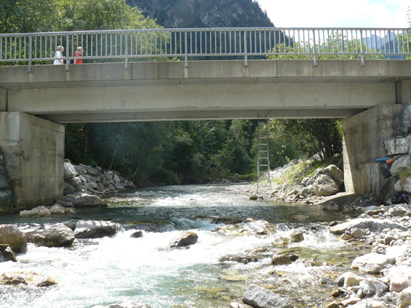 Schwandbrücke über die Breitach