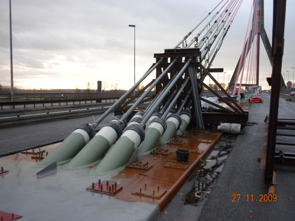 Rheinbrücke Düsseldorf-Flehe A 46