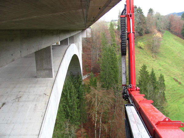 Brückenhauptprüfung für die Argentobelbrücke, BW 8326/607