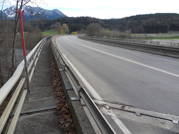 Brücke über die Iller + DB bei Stein, B308, Brückenhauptprüfung BW 8427/505