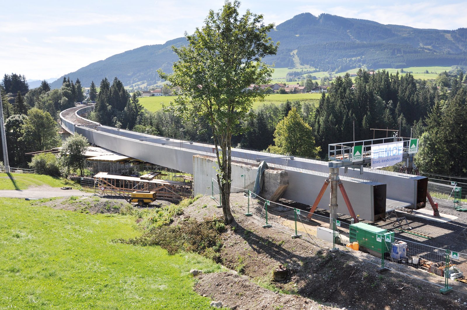 Teilerneuerung der Wertachtalbrücke in der B 309