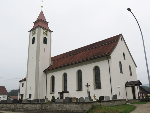 Kath. Pfarrkirche Niederstaufen