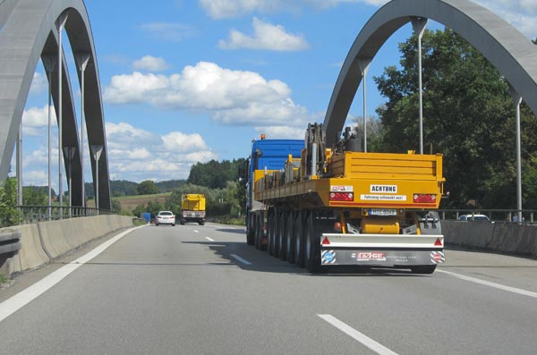 Brücke A 96 über die Amper, BW 140-1 - Verkehrsbeanspruchung