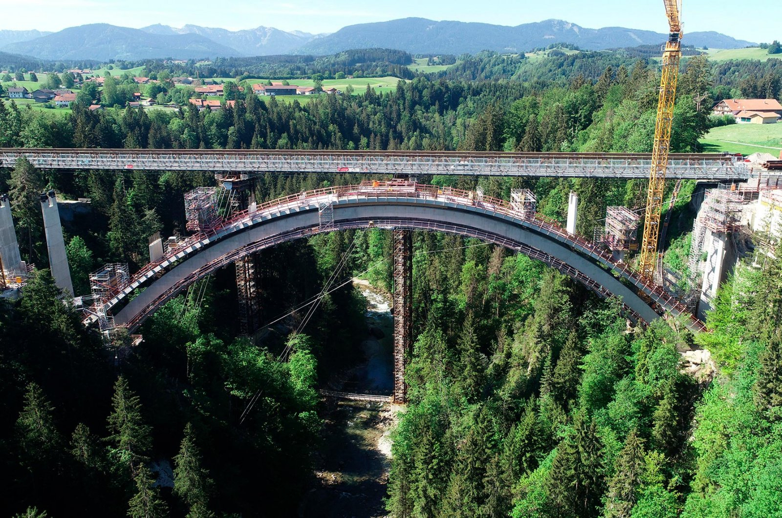 Erneuerung der Echelsbacher Brücke