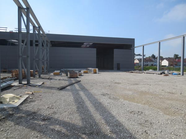 Neubau Fertigungshalle Elos UG & Co.KG mit Büro- und Sozialtrakt in Senden