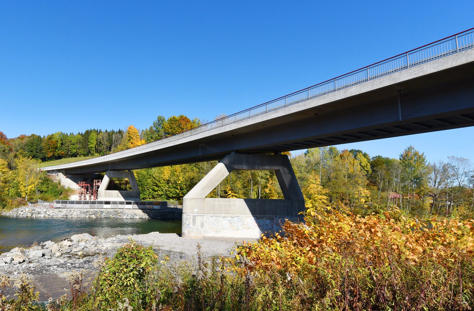 Teilerneuerung der Illerbrücke Stein