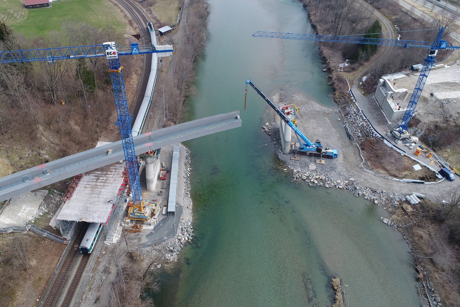 Teilerneuerung der Illerbrücke Stein