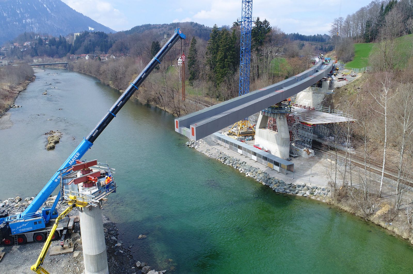 Teilerneuerung der Illerbrücke Stein