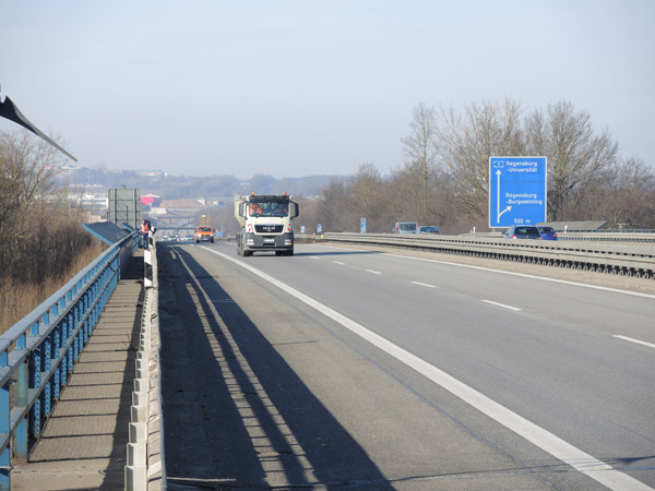 Erneuerung der BAB A3 Brücke bei Burgweinting, BW 59