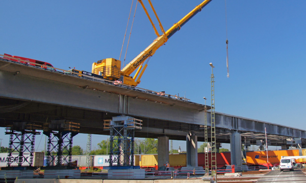 Erneuerung der BAB A3 Brücke bei Burgweinting, BW 59