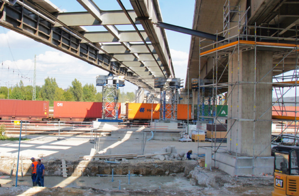 Erneuerung der BAB A3 Brücke bei Burgweinting, BW 59