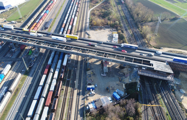 Erneuerung der BAB A3 Brücke bei Burgweinting, BW 59