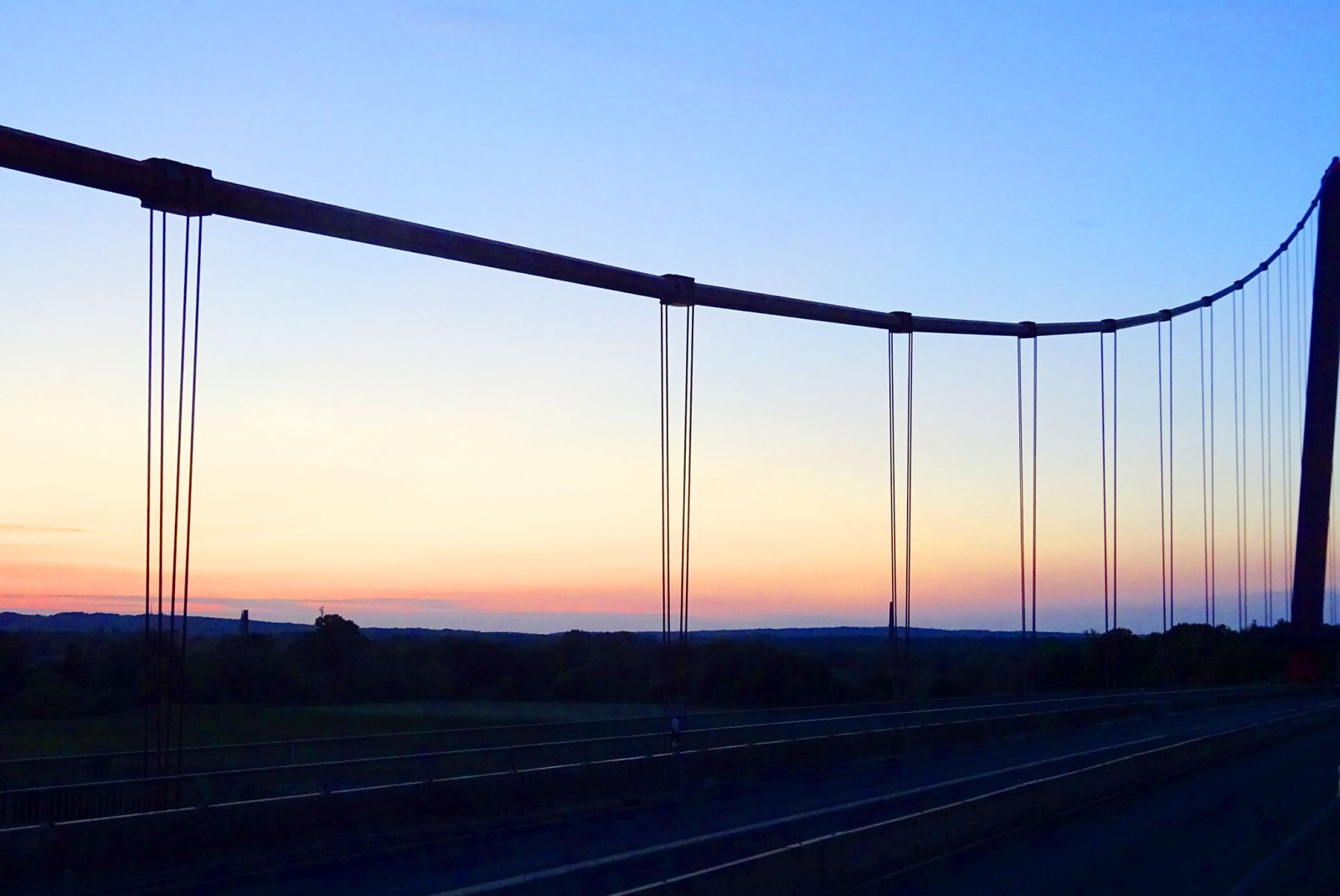 Rheinbrücke Emmerich - Hängertausch