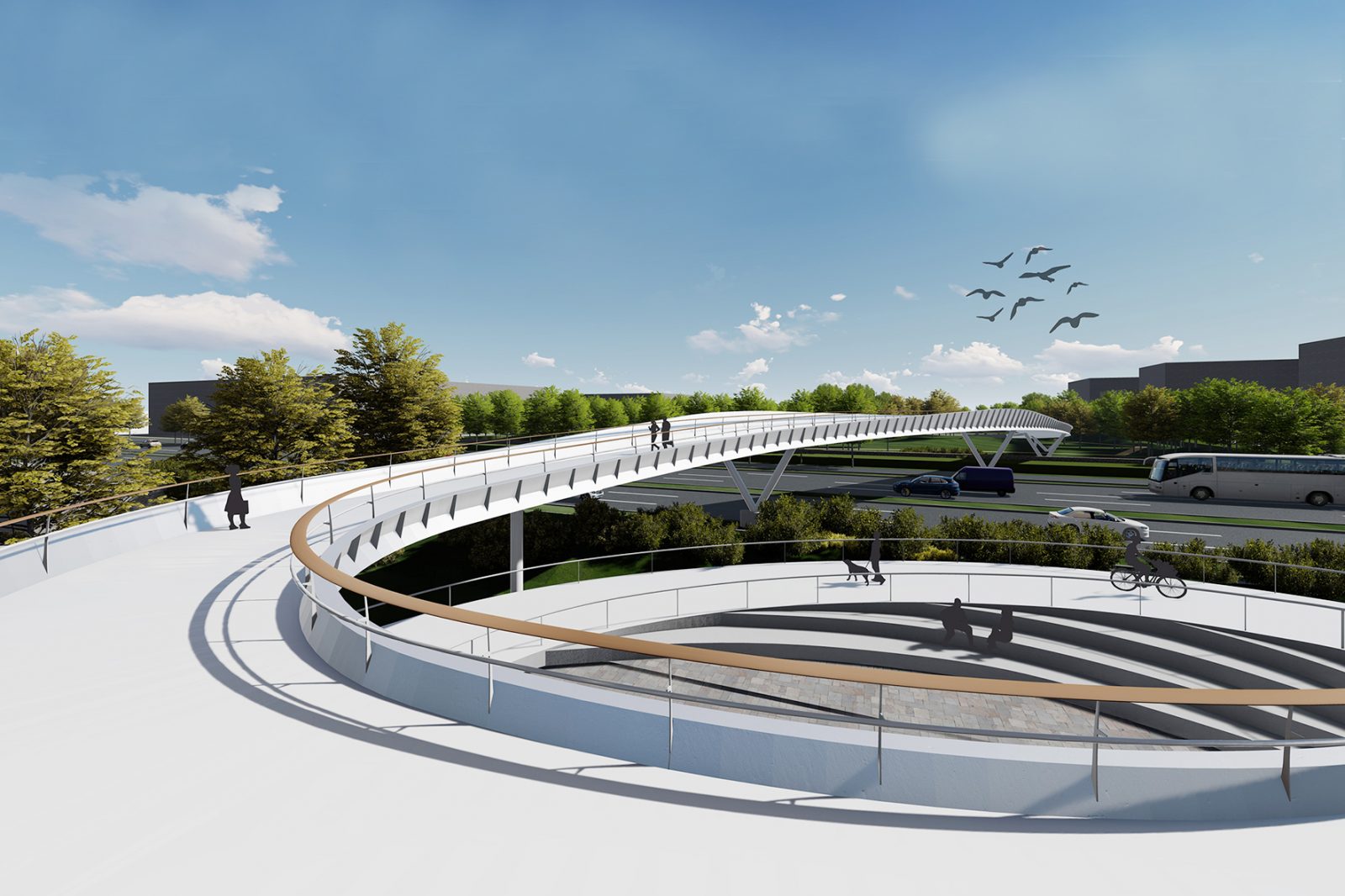 Realisierungswettbewerb "FRANKLIN Steg" Mannheim