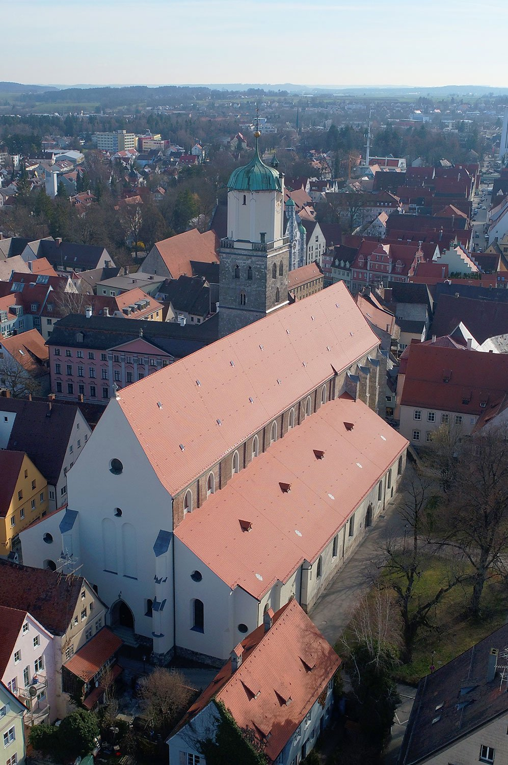 Evang.-Luth. Pfarrkirche St. Martin in Memmingen - Turmkreuz