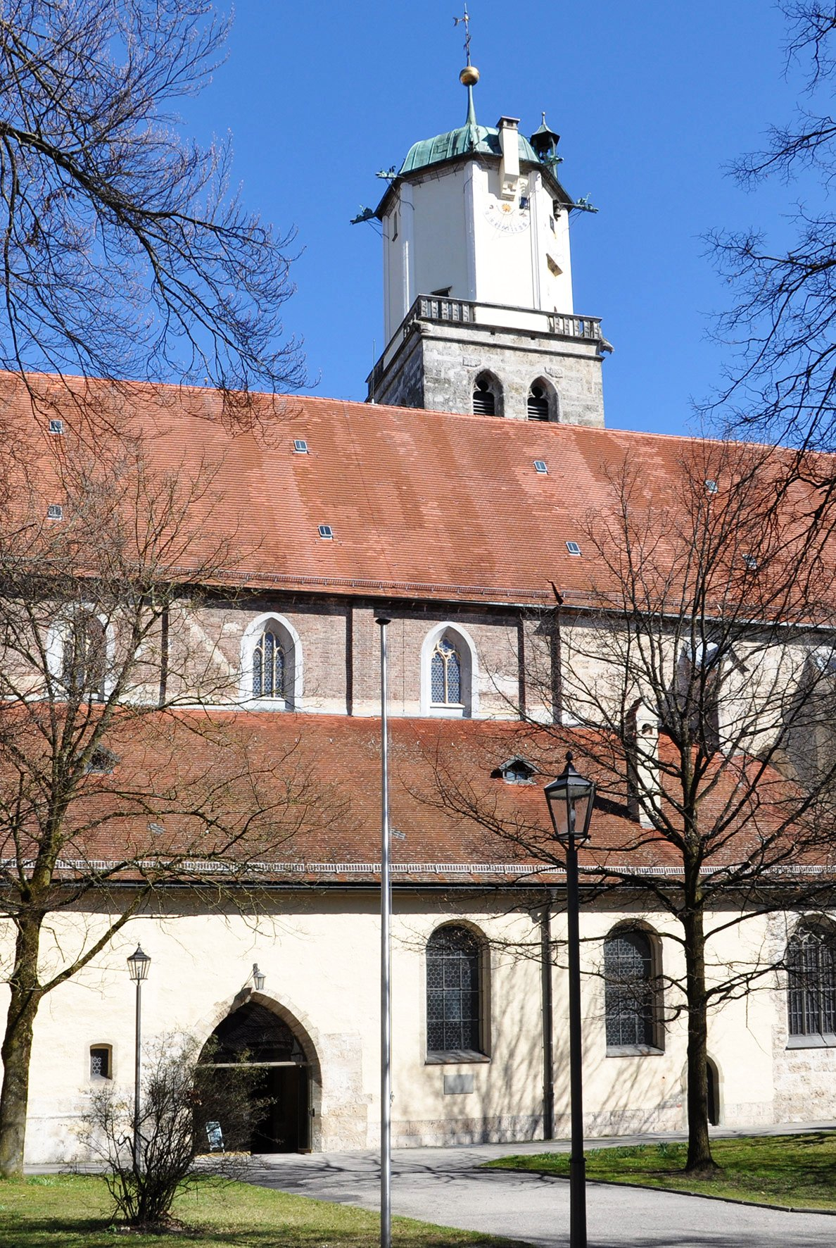 Evang.-Luth. Pfarrkirche St. Martin in Memmingen - Turmkreuz