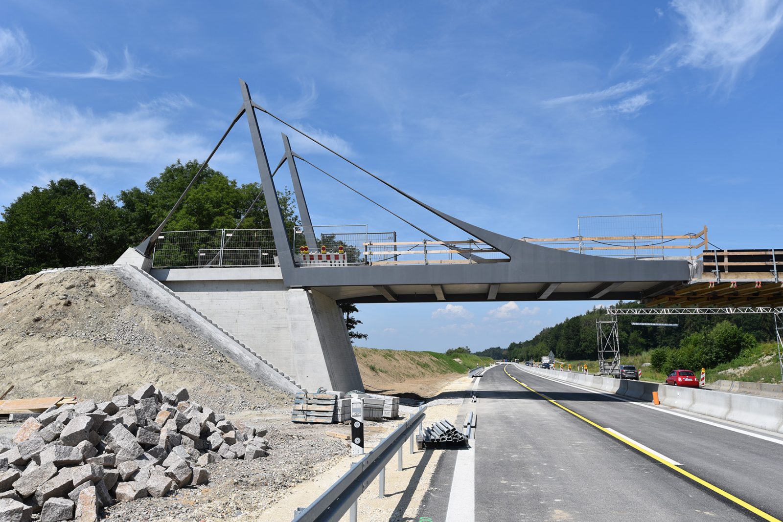 Neubau BW14 Nägelriedbrücke, im Zuge der B 33