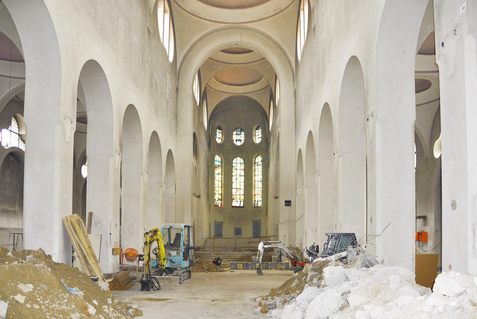 Kath. Stadtpfarrkirche St. Moritz in Augsburg, 2. Bauabschnitt