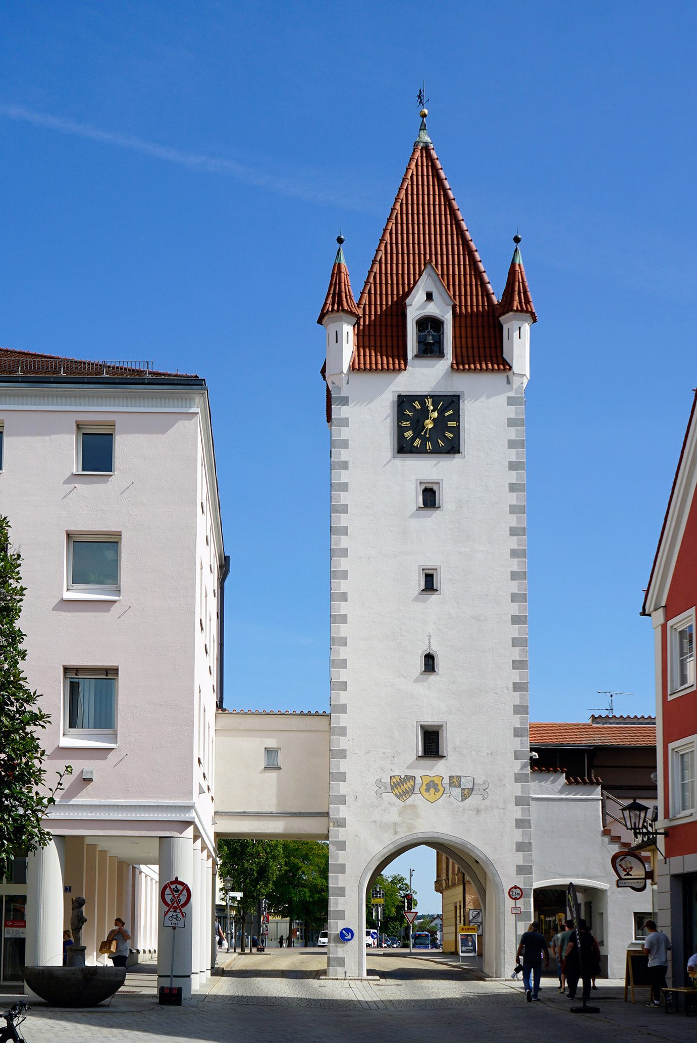 Westernacher Tor in Mindelheim, Einlasstor