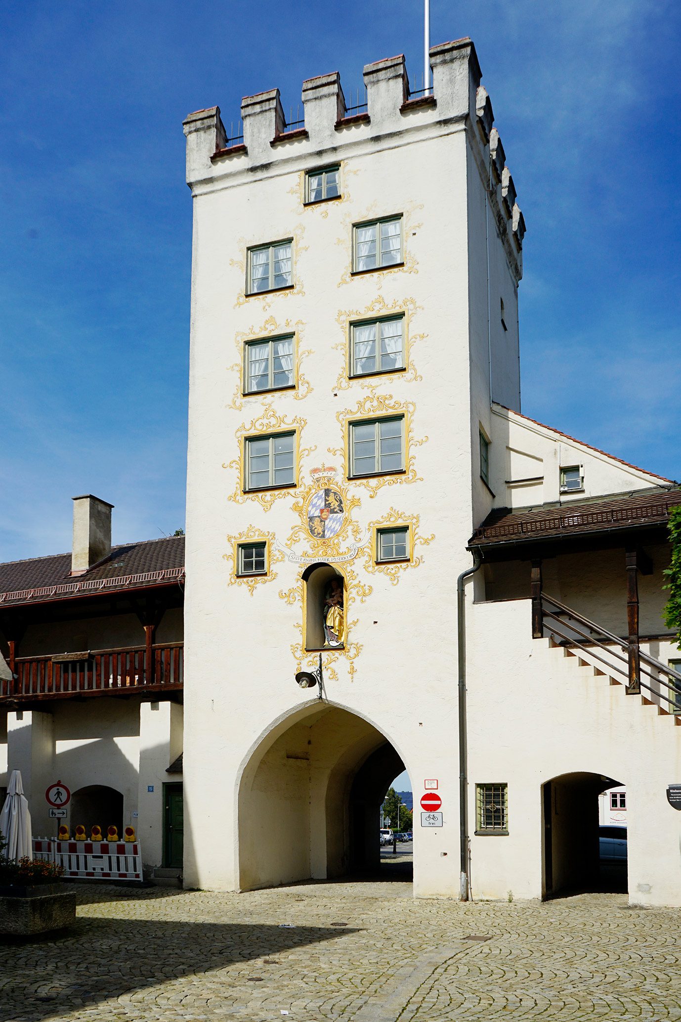 Westernacher Tor in Mindelheim, Einlasstor